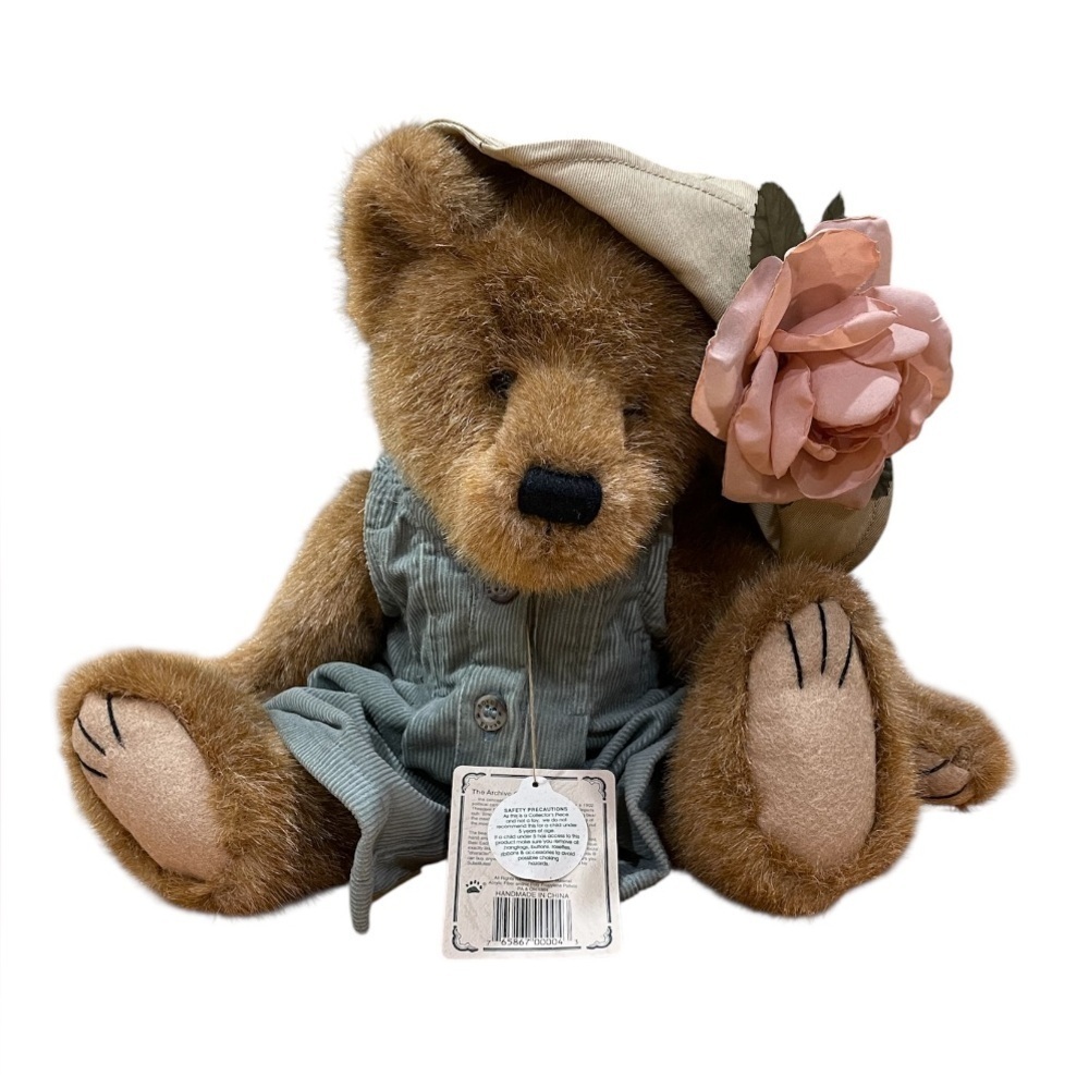 Vintage Boyd’s Bears Marie B Bearlove Plush Teddy Style #912626, 14" Jointed NEW